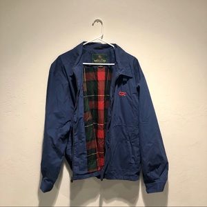 Navy Blue Windbreaker